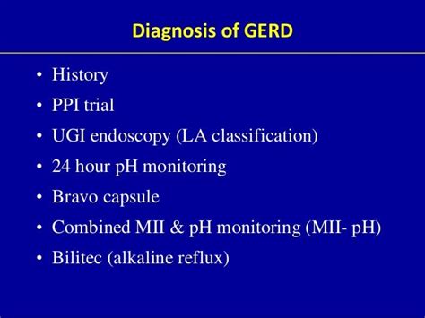 Popular Diagnosis of gerd ~ Burn Lose