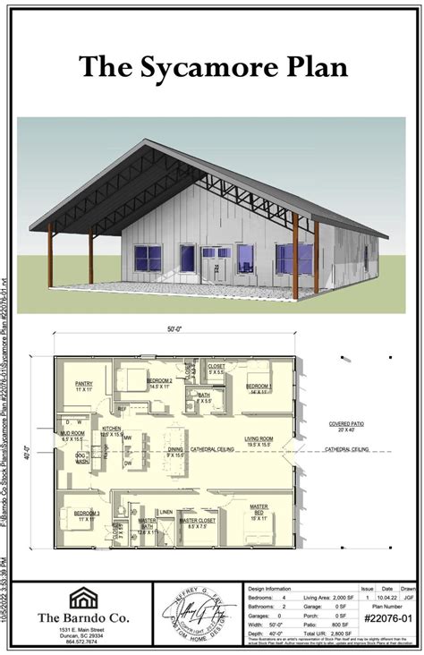 Barndominium Floor Plans | The Barndo Co | Barndominium floor plans ...