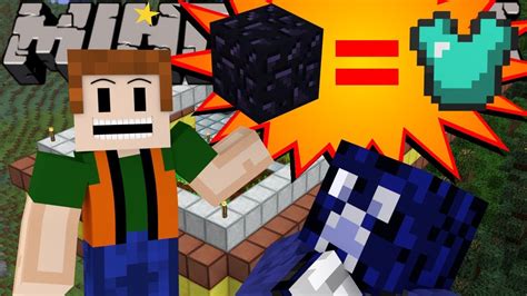 MAKING OBSIDIAN ARMOR!!? | Minecraft: Enhanced Survival (3) - YouTube