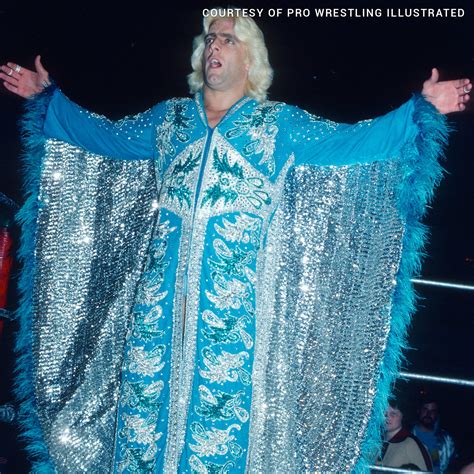 CrazyTights | Ric Flair (robes) - Blue w/ Belt