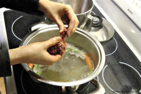 Lazy Pelmeni soup - Northern Homestead