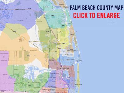 Palm beach county zip code map | Palm Beach County Zip Code Map - 2018 ...