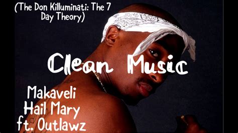 2Pac - Hail Mary (feat. Outlawz) (Clean Audio) (Read Desc.) - YouTube