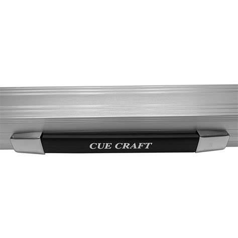 CUE CRAFT aluminium cue case for 3/4 cues SILVER – Bulldog Billiards UK