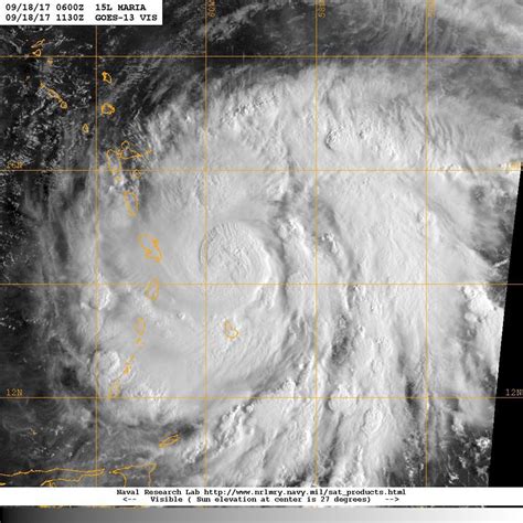 In Photos: Hurricane Maria Seen from Space | Live Science