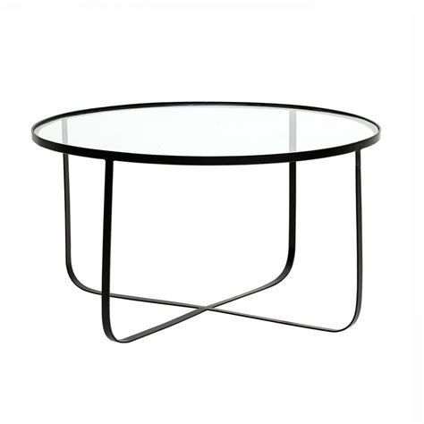 Tempered Glass Top Round Coffee Table / Amazon Com Round Coffee Table 35 Modern Glass Coffee ...