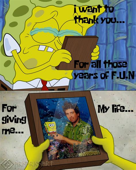 Homage to Stephen Hillenburg by ArnarionArt on @DeviantArt | Spongebob ...