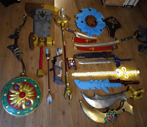 Breath of the Wild Weapons Masterfully Recreated By Ambitious Fan - Zelda Dungeon