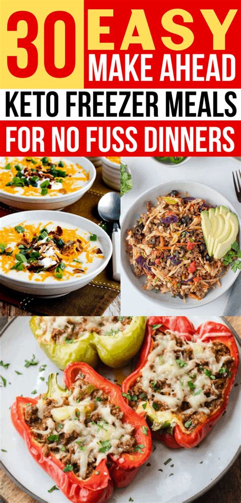 30 Keto Freezer Meals To Make Ahead That Are Seriously Easy | Freezable ...