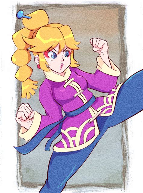 Kung Fu Peach by PencilForge on DeviantArt