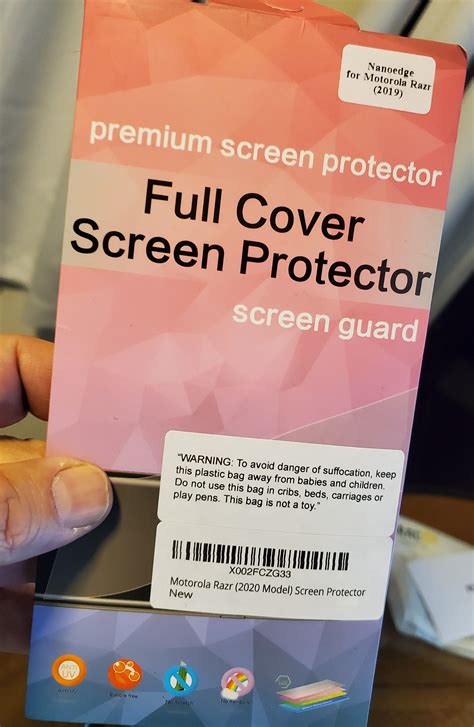 Screen protector for Razr - I got one.-Motorola Community