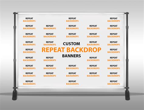 Backdrop Banner Stand - Vinyl Banner Printing