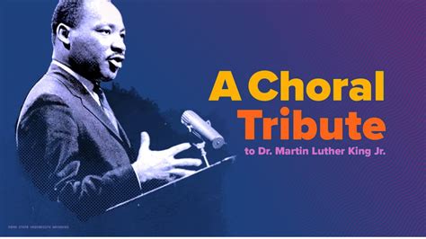 Tickets for ‘A Choral Tribute to Dr. Martin Luther King Jr.' on sale ...