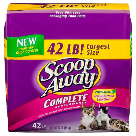 Scoop Away Complete Performance Cat Litter, 42 lbs — Goisco.com