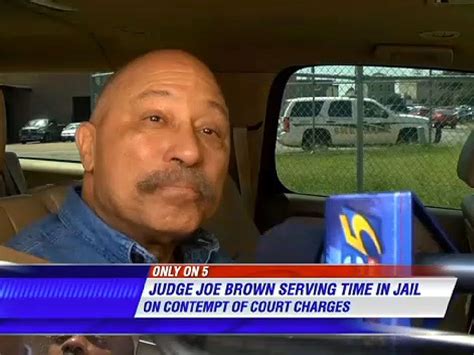 Judge Joe Brown Released from Jail in Tennessee