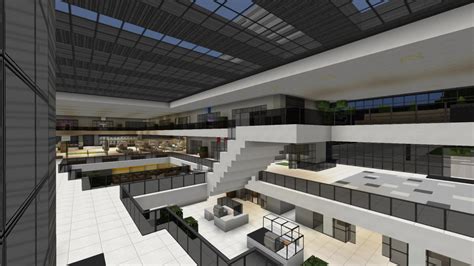 Modern Mall (full interior) Minecraft Map