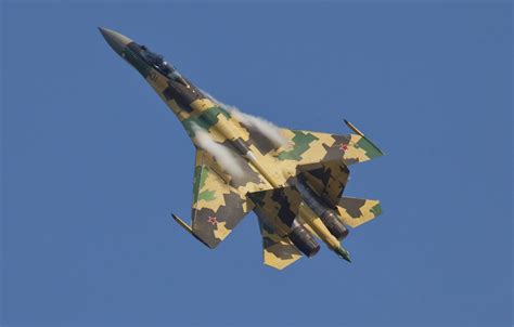 Wallpaper fighter, dry, su-35S, the Russian air force, su-35s images ...