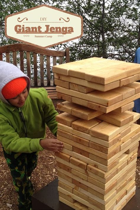 How to Build a Giant Jenga Game