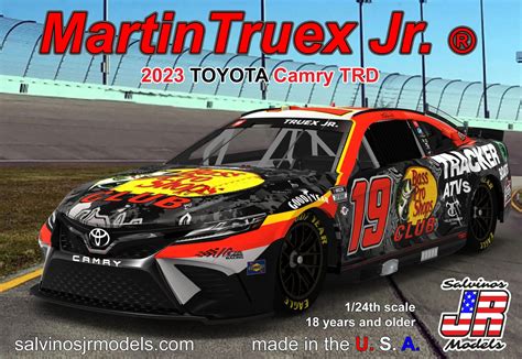 TOYOTA CAMRY TRD 2023 - MARTIN TRUEX JR. - NASCAR 2023 – dmodelkits