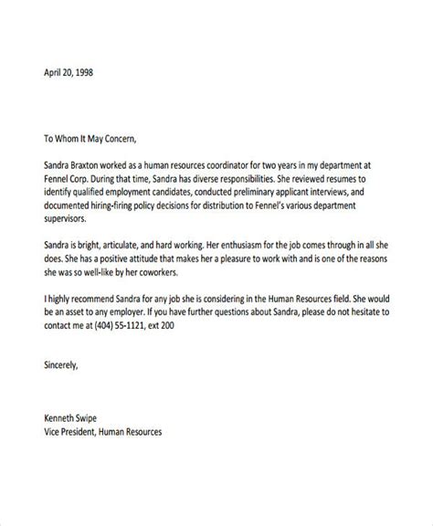 10+ Employee Recommendation Letter Template - 10+ Free Word, PDF Format ...