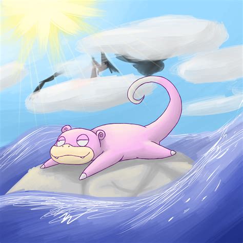 Slowpoke by Ropnolc on DeviantArt