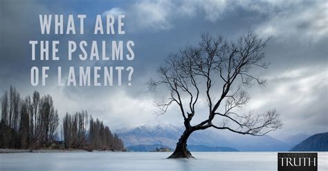 What are the psalms of lament?