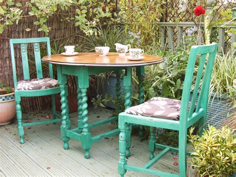 vintage solid oak table and chairs