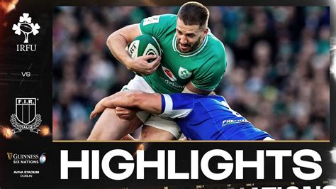 2024 | MATCH HIGHLIGHTS - Guinness Men's Six Nations