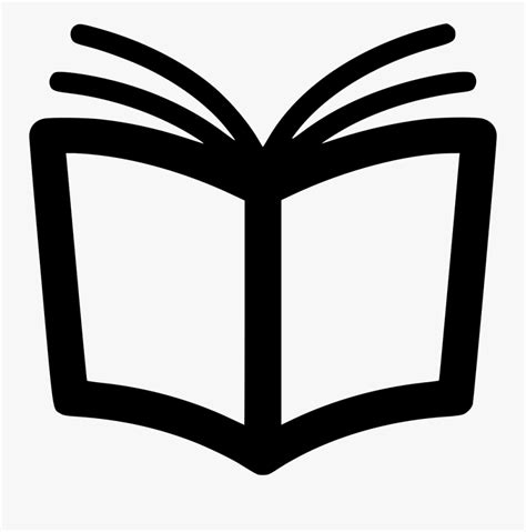 Book Reading - Reading Symbol Black Png , Free Transparent Clipart - ClipartKey