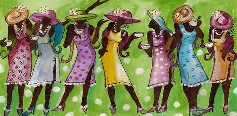 Tea:Art By Janie McGee | Whimsical art, African american art, Art