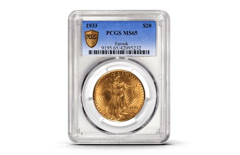 The 1933 Saint-Gaudens Double Eagle is encapsulated. Why? | Coin ...