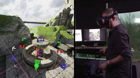 First Look: Unreal Engine Will Soon Let You Build VR inside VR – Road to VR