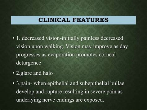 Bullous keratopathy