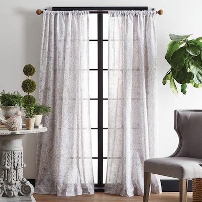 Martha Stewart Sheer Curtains & Drapes at Lowes.com