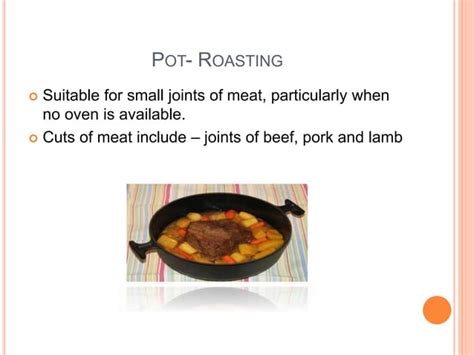 Methods of cooking meat and offal | PPT