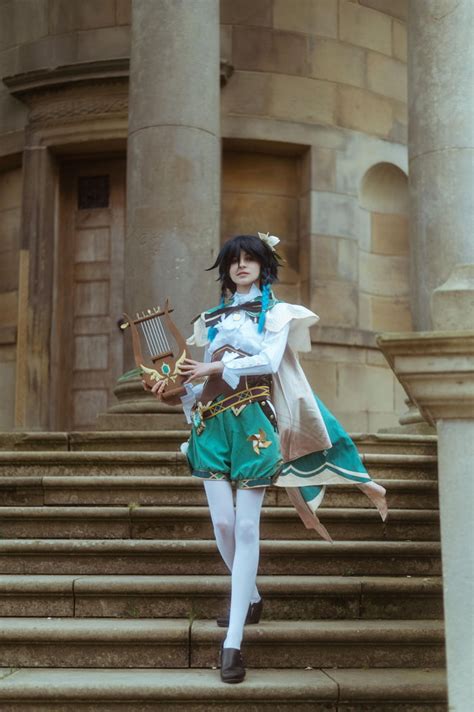 Venti cosplay from Genshin Impact - Photo by Nicole Saxon-Bate ...