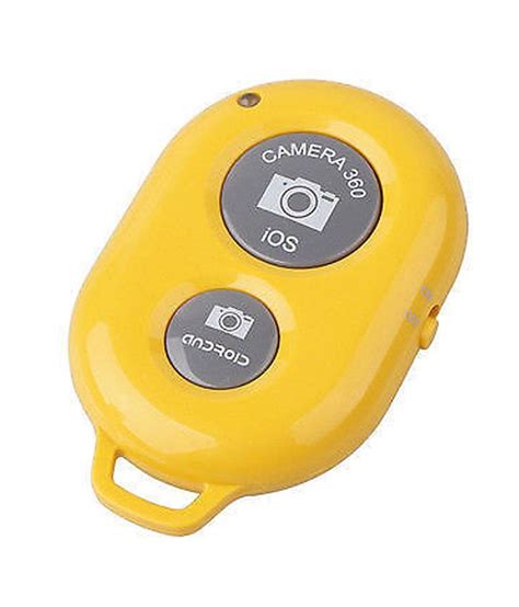 Mirox Selfie Stick With Bluetooth Remote Monopod - Yellow - Selfie Sticks & Accessories Online ...