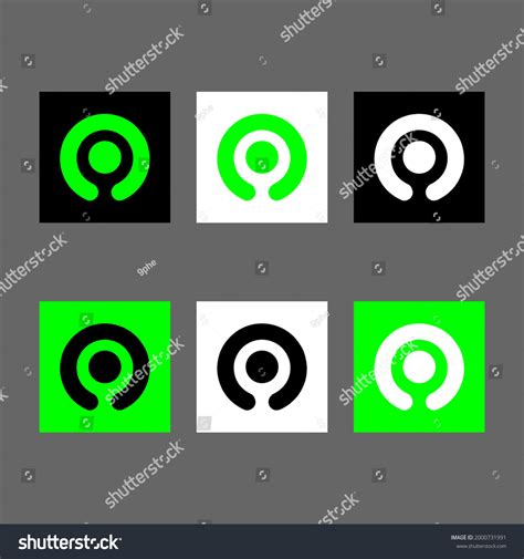 Examples Some Gojek Logo Color Combinations Stock Vector (Royalty Free ...