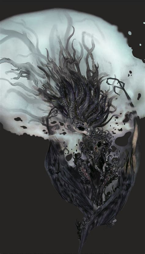 Moon Presence concept from the new Artbook : bloodborne