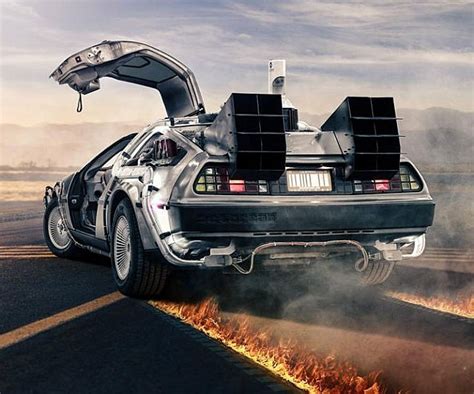 Replica DeLorean Time Machine