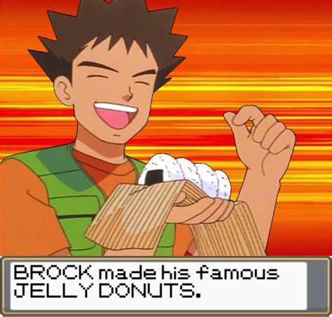 Brock's Jelly Donuts by pRAwnCRack3r5 on DeviantArt