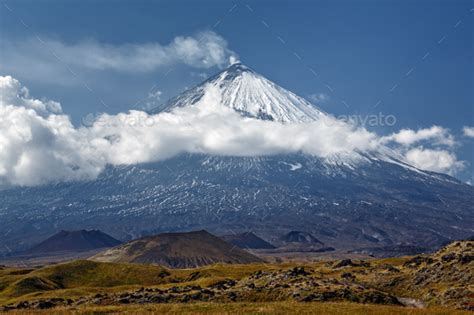 Klyuchevskoy Volcano (Klyuchevskaya Sopka) on Kamchatka - Highest Active Volcano of Eurasia ...