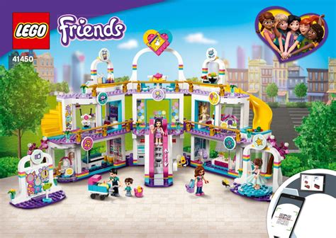 Lego 41450 heartlake city shopping mall instructions friends – Artofit