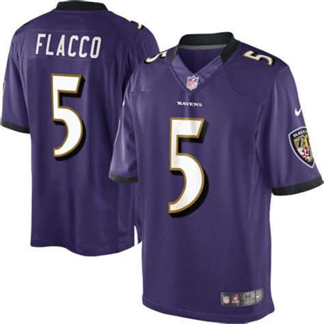 Nike Joe Flacco Baltimore Ravens Youth Purple Limited Jersey