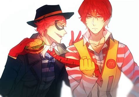 Hamburglar Vs Ronald Cartoon Characters As Humans, Anime Characters ...