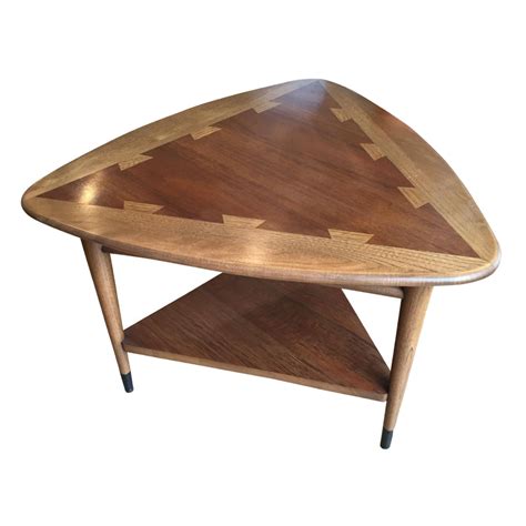 Lane Acclaim Guitar Pick Triangle Table | Chairish