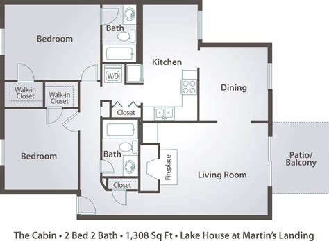 900 Sq Ft. House Plans 2 Bedroom