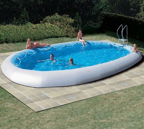 You Can Get A Giant Inflatable Pool That Can Be Used Above Or In-Ground ...