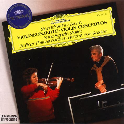 MENDELSSOHN,BRUCH Violin Concertos/Mutter, Karajan - Videos