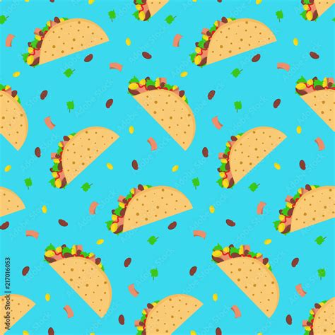 Cartoon Taco Wallpaper